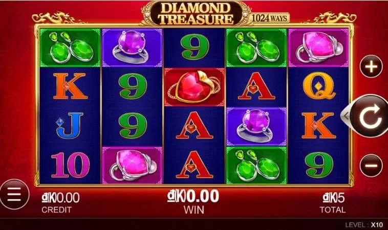 Giao diện chơi Nổ Hũ Kim Cương 188Bet